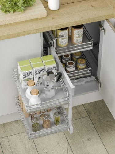 Innostor Plus Kitchen Cabinet Blind Corner Optimiser Set