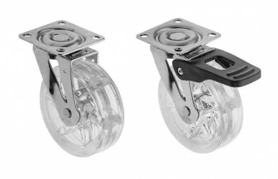 Shift 75 Heavy Duty Polycarbonate Castor Caster Wheels