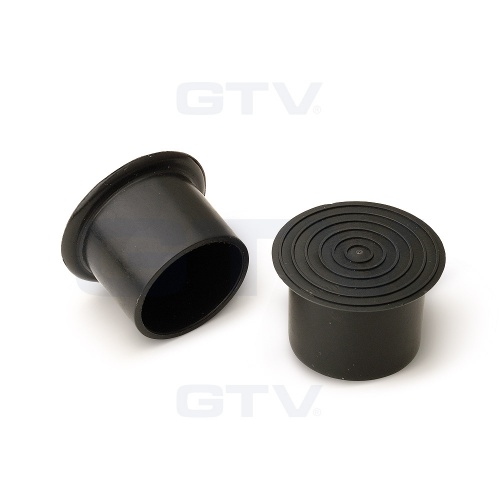 Round Tube Plastic End Cover Cap 25mm