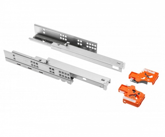 Push to Open Undermounting Full Extension Runner for board up to 19mm