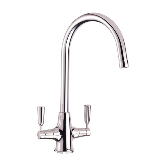 CDA Traditional Kitchen Sinks Quarter Turn Lever Monobloc Tap - TT41