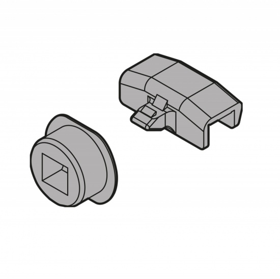 Legrabox Inner Drawer Front Handle with Latch and Housing