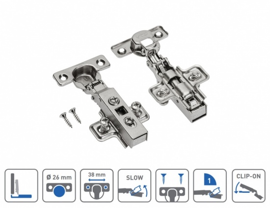 Soft Close 90 MINI Cabinet Door Hinge