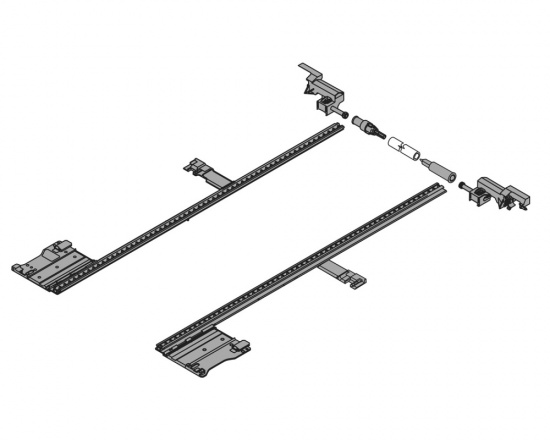 Blum MOVENTO Side Stabilisation for Extra Wide Drawers