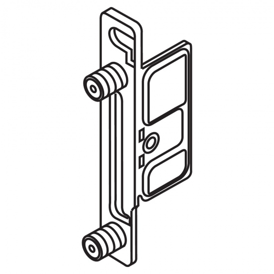 Blum Metabox Front Fixing Bracket Knock-in