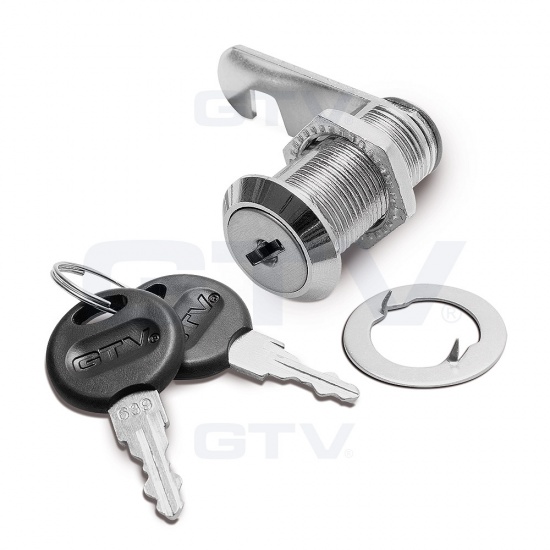 Padlockable Cam Lock System for 6.5, 12.2 or 19.2 mm Panels - solmer.co.uk