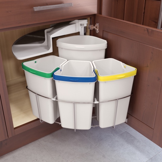 Envi Centre Kitchen Swing Out Waste Bin