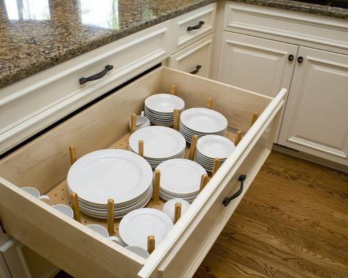 Plate Stack Drawer Insert, Kitchen Cupboard Inserts Uk