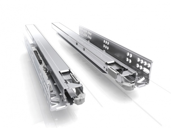 DYNAPRO Concealed Drawer Runners, Full Extension, Load capacity 40 kg