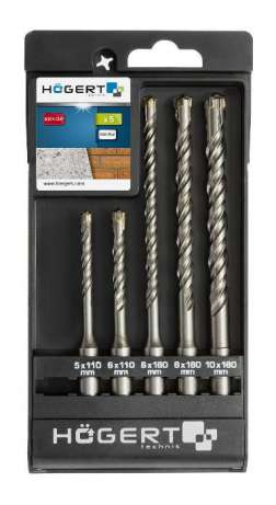 SDS+ Masonry Drill Bit Set