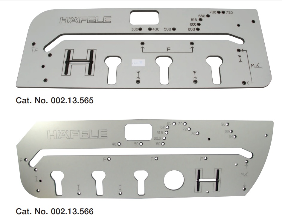 Worktop jig for Right and Lift Standard 90° and 45° Joints