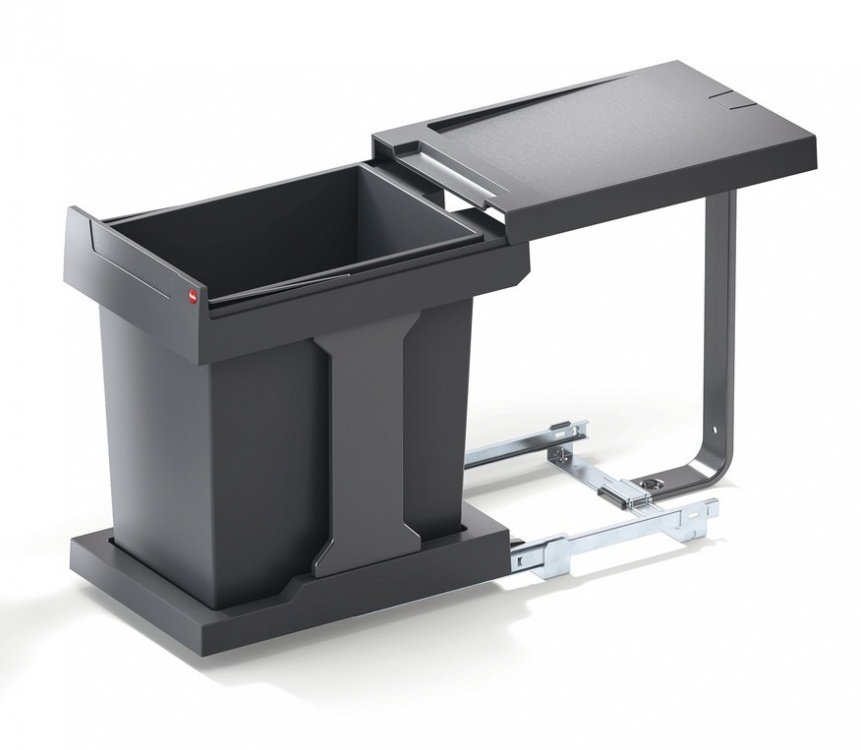 Hailo SOLO Waste Bin 20 litres for Hinge Door from 300mm Width