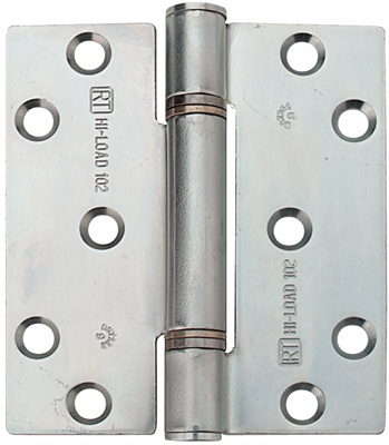 HI-LOAD Steel 3 Knuckle Fixed Pin Butt Hinge 100 x 88 mm