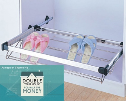 Bedroom Wardrobe Pull Out Shoe Storage Rack