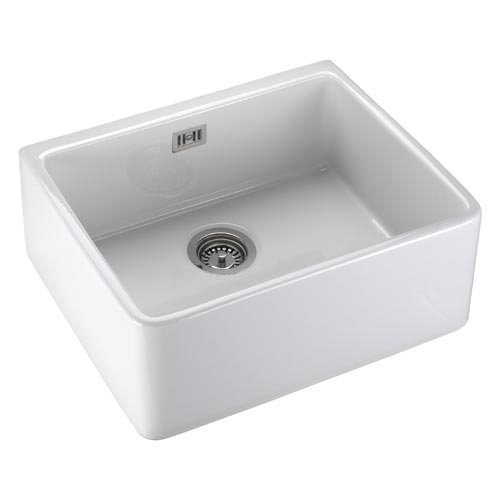 Rangemaster Leisure Belfast Single Bowl Sink White