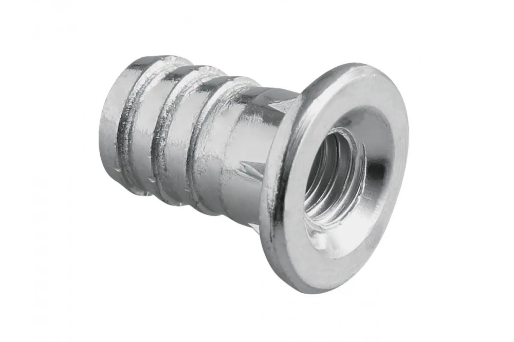 Press Fit Sleeve M6 Internal Thread for Ø 8.5 mm Hole - solmer.co.uk