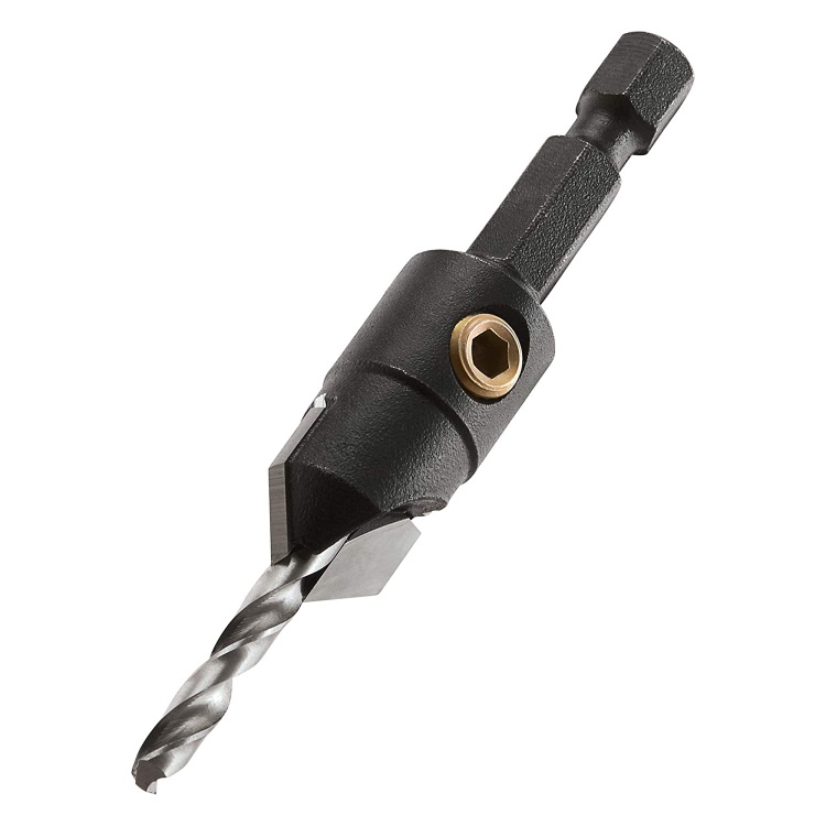 Snappy TCT Countersink with Drill Bit Quick Release System