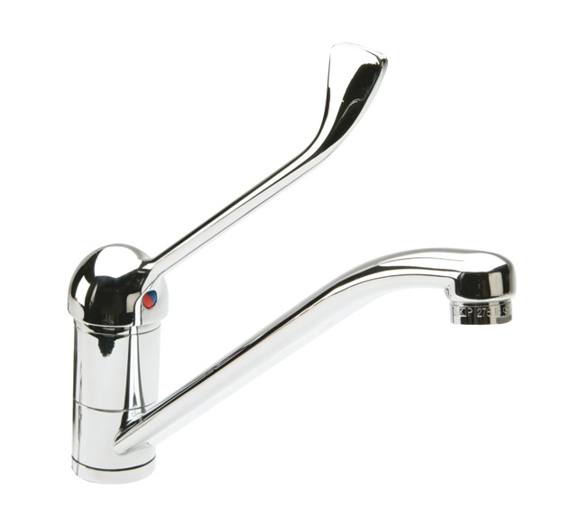 Single Long Lever Monobloc Mixer Tap Polished Chrome solmer.co.uk