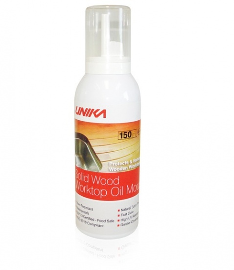 UNIKA Solid Wood Worktop Oil Mousse 150ml